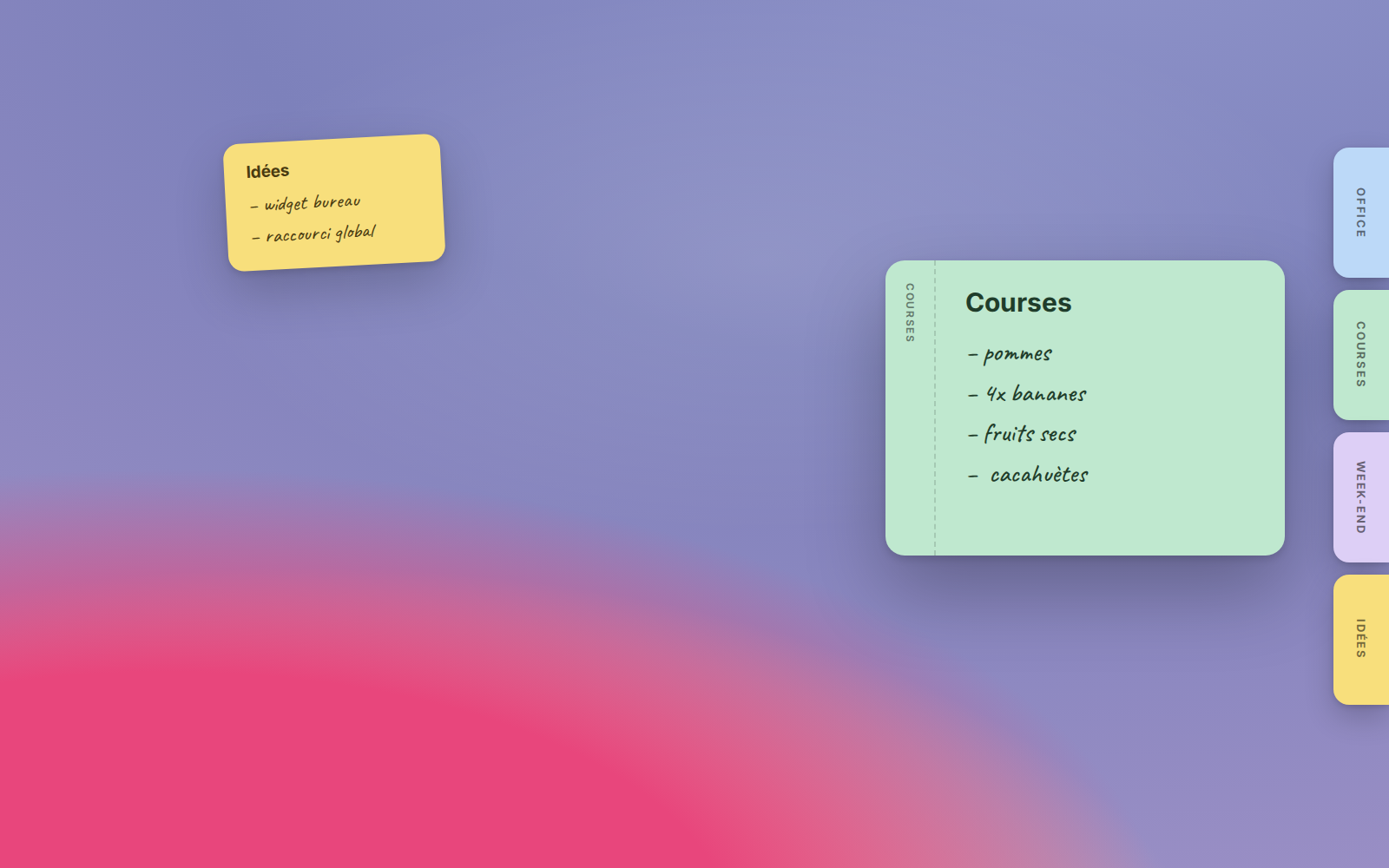 Vignette sur macOS